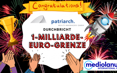 Patriarch Multi-Manager GmbH knackt erstmals die 1-Milliarde-Euro-Grenze